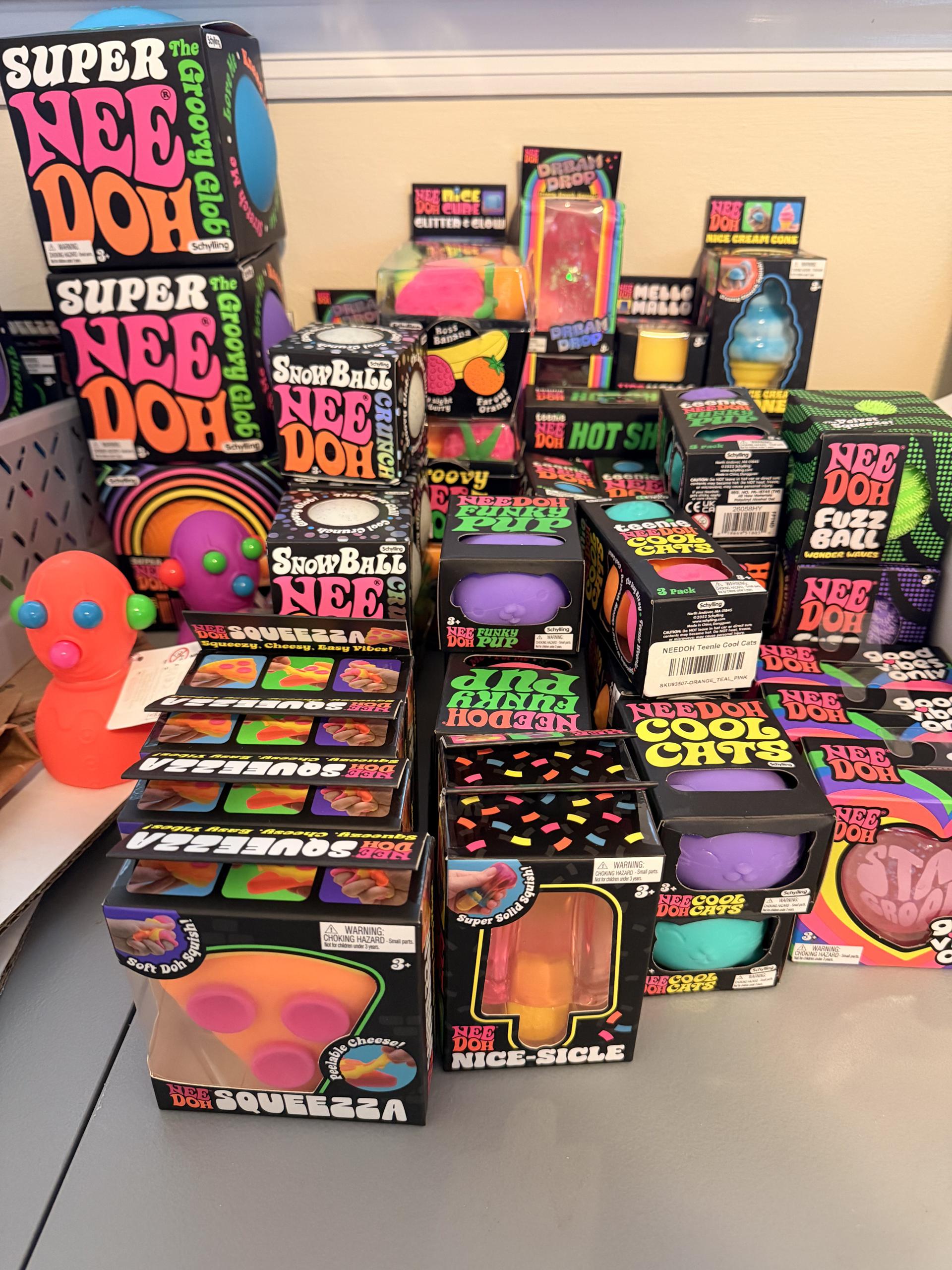 Needoh squishy toys — the daily prize in the Oyays free sweepstakes